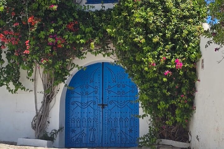 Excursion Journée Magique Bleu & Blanc : Médine, Sidi Bou Said & Carthage à Tunis