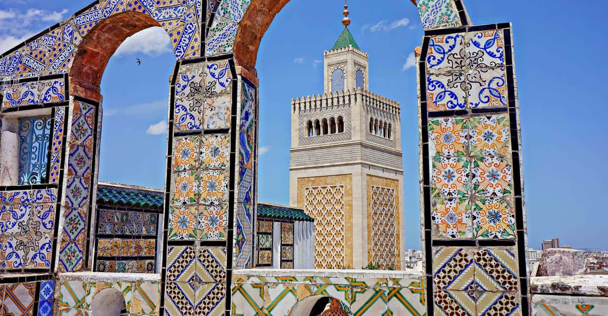 Excursion De Hammamet ou Tunis: Carthage, Bardo, Sidi Bou said et Médine à Tunis